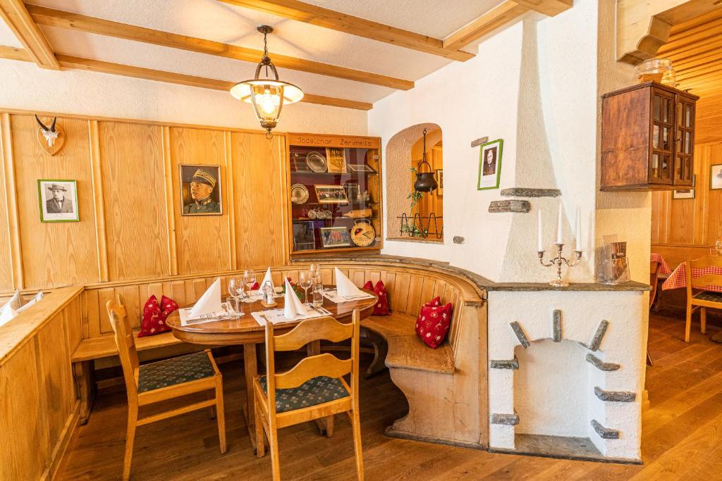 Posezení v ubytování Gasthaus Edelweiss
