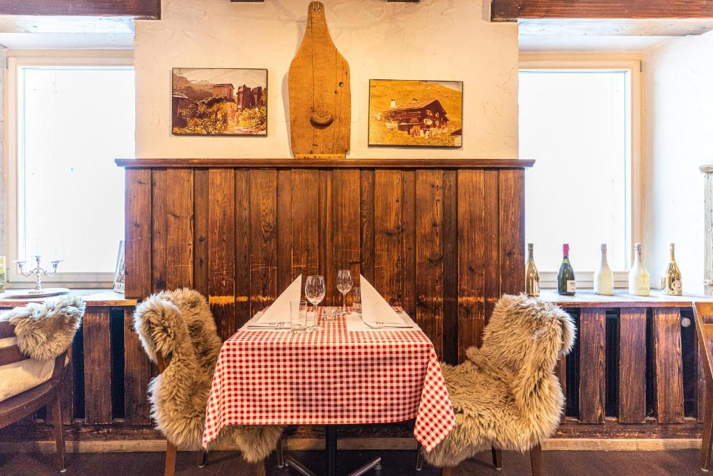 Posezení v ubytování Gasthaus Edelweiss