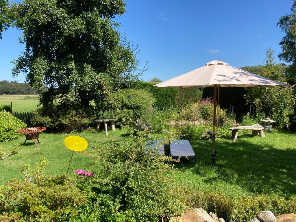 Zahrada ubytování B&B Koornemoezen