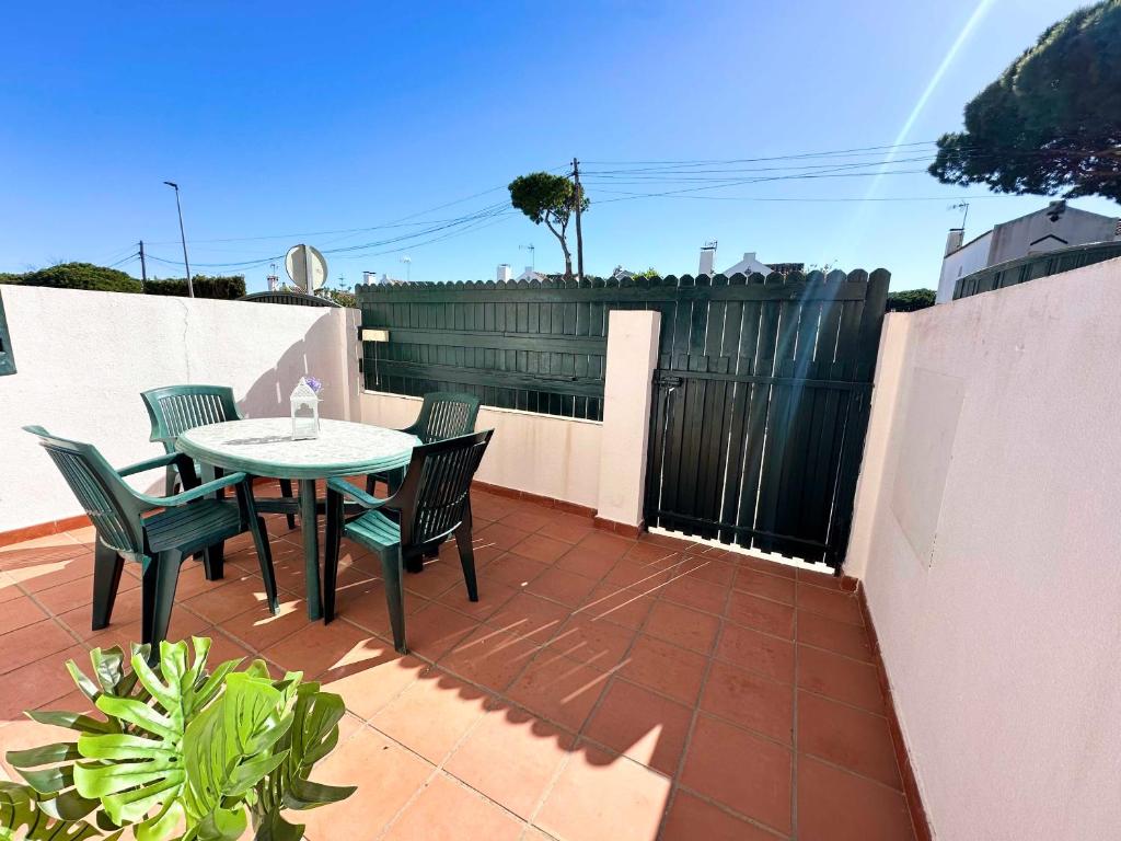 Balkon lub taras w obiekcie Dúplex Playa Sol Ostra