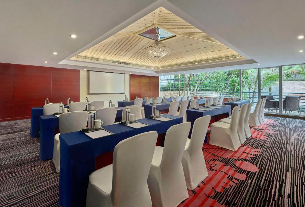 Posezení v ubytování Hilton Guangzhou Science City, Free Shuttle Bus during Canton Fair