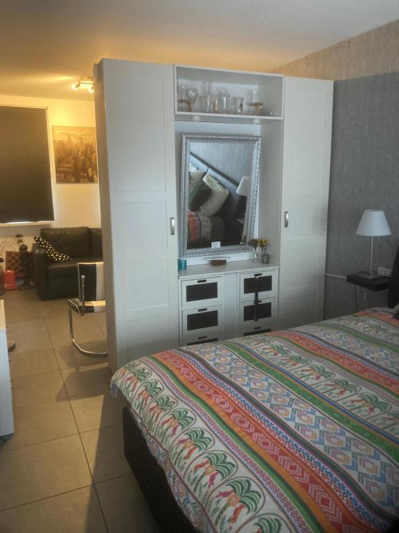 Postel nebo postele na pokoji v ubytování Bed & Breakfast ‘t Westergouwertje
