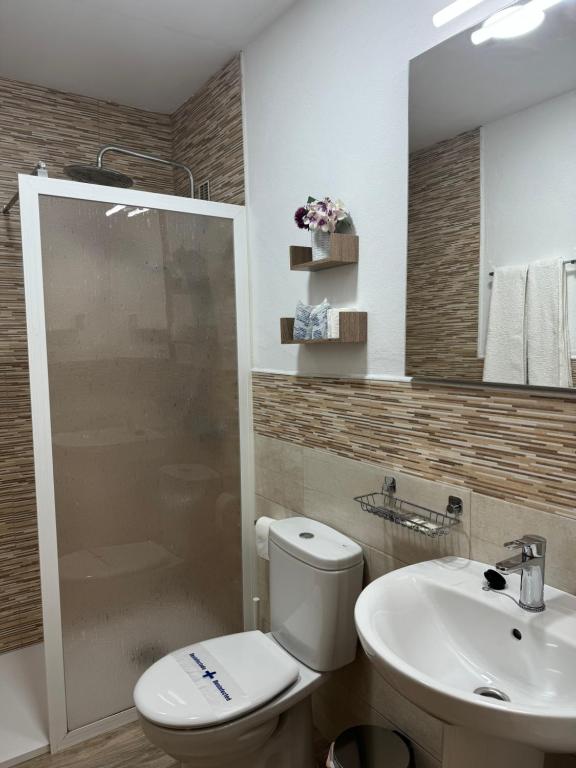 Kúpeľňa v ubytovaní Hotel Mirasol