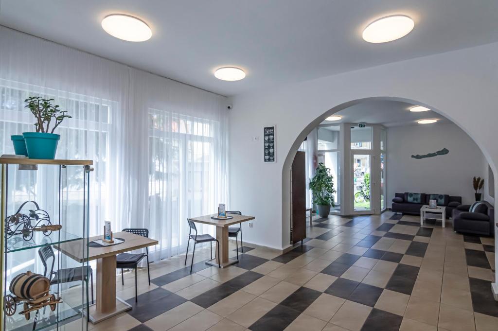 Posezení v ubytování Hotel Bacchus