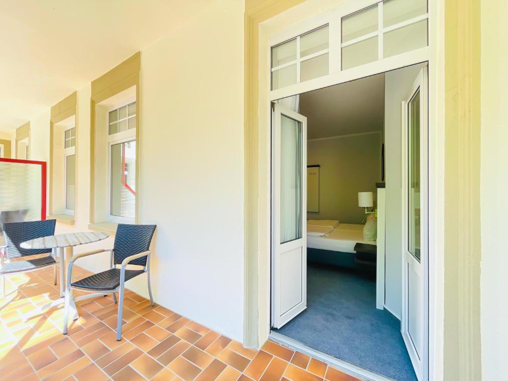 Strandhotel Graal-Müritz - 玛丽蒂姆双人间 - 带阳台