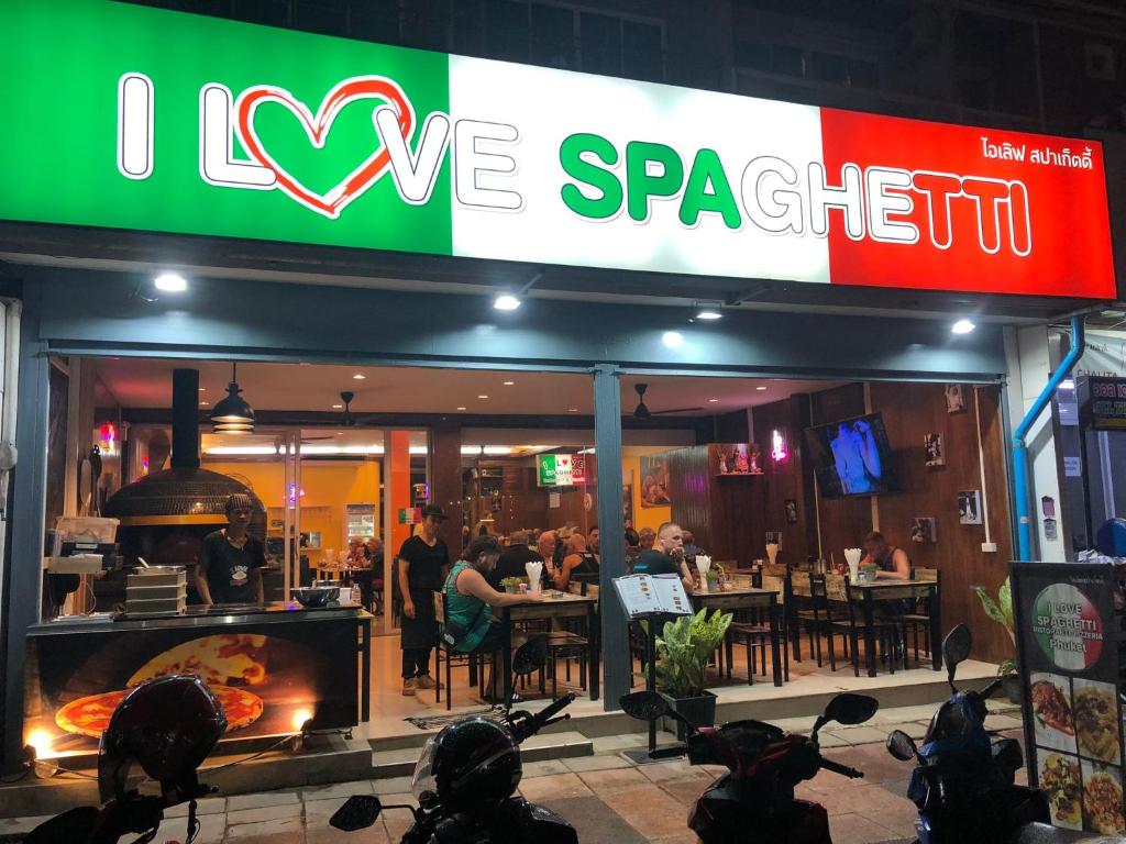 Restaurace v ubytování Ilovespaghetti