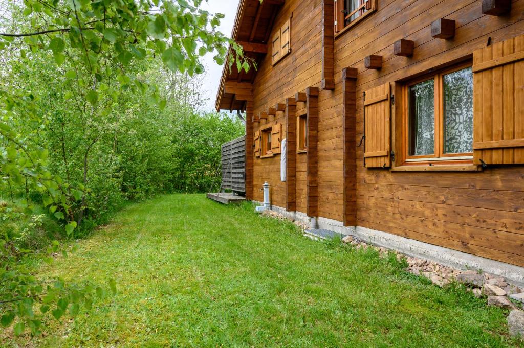 Zahrada ubytování Chalet Du Wason