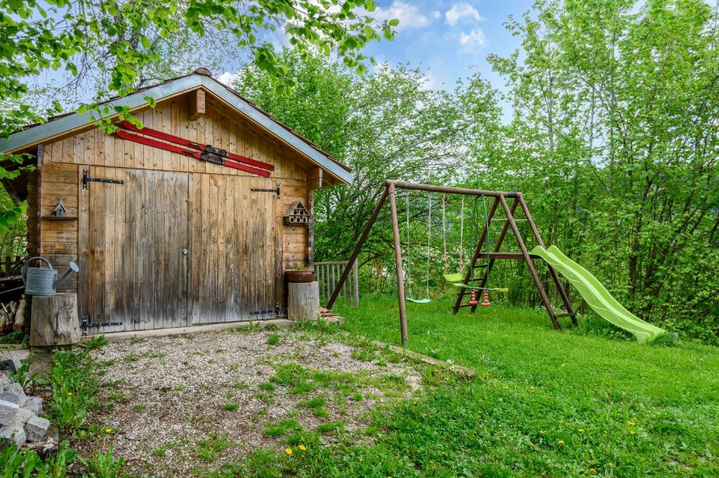 Herní místnost nebo prostor pro děti v ubytování Chalet Du Wason