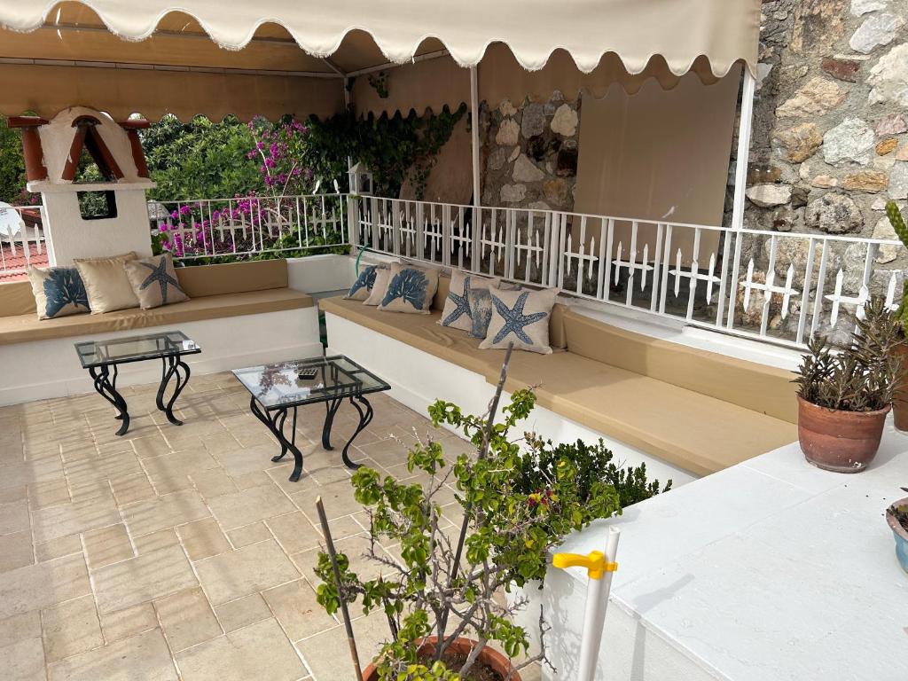 Balkón nebo terasa v ubytování 8 oDa Marmaris