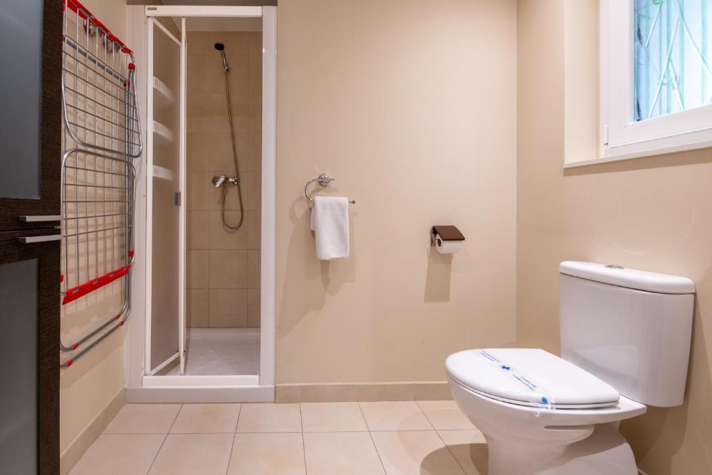 Koupelna v ubytování Apartamento EL RIU en Arinsal