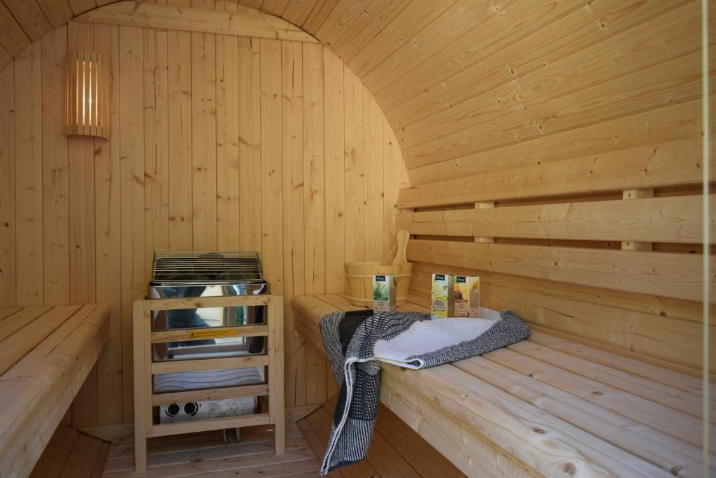 Lázně a/nebo wellness v ubytování Ferienwohnung Kellerwald