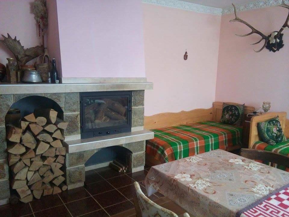 Posezení v ubytování Guest House AHP