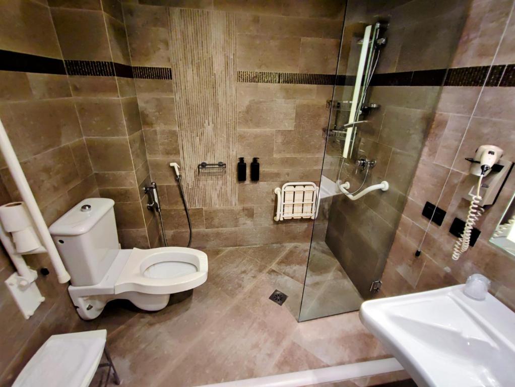 Kúpeľňa v ubytovaní Hotel Diamante