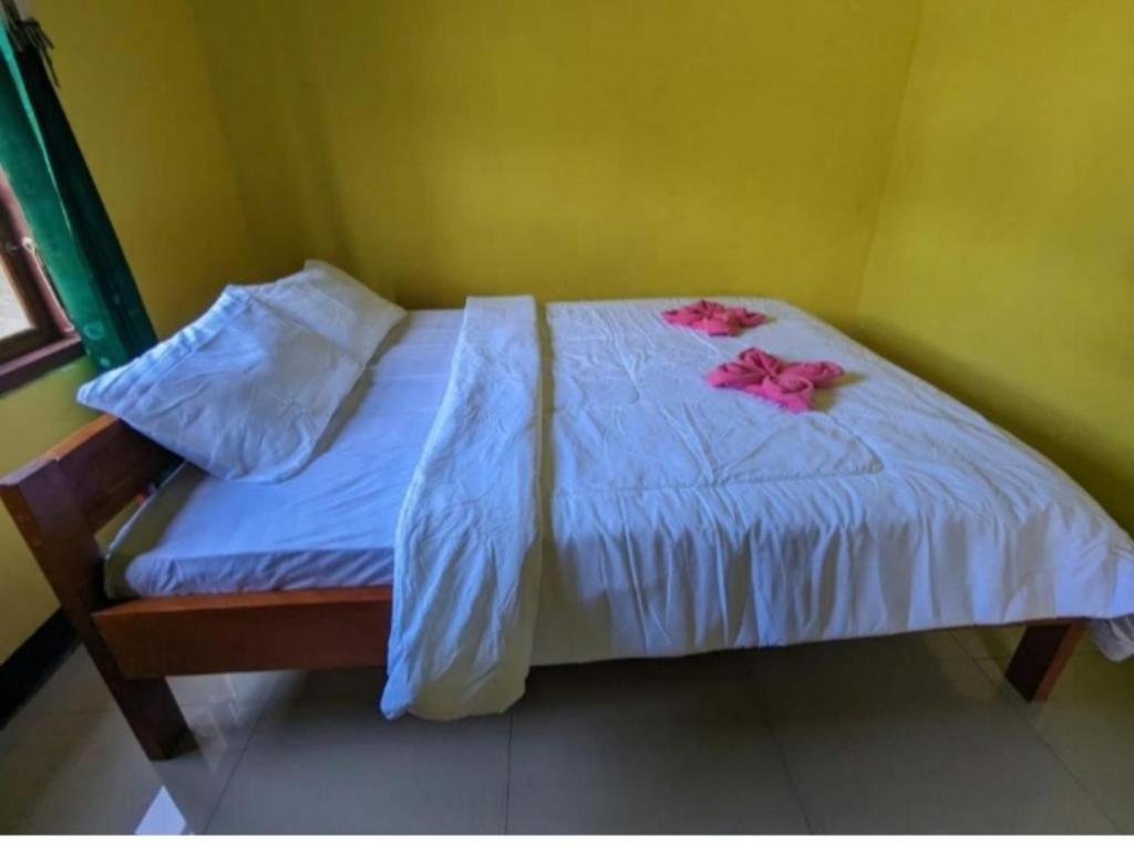 Postel nebo postele na pokoji v ubytování Mushtinal Guest House