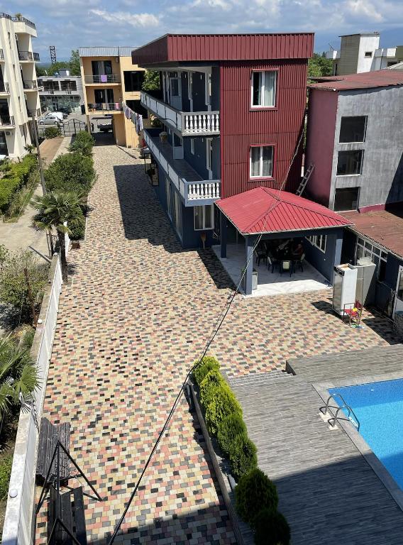 Budova, kde se hotel nachází