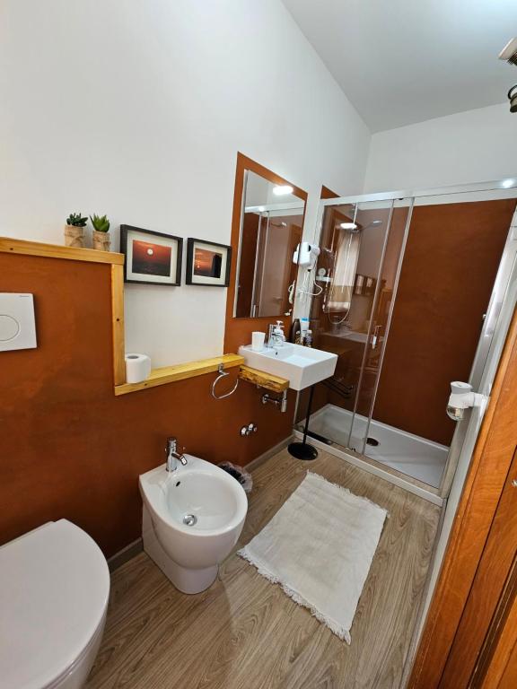 Koupelna v ubytování Antonhouse Alghero