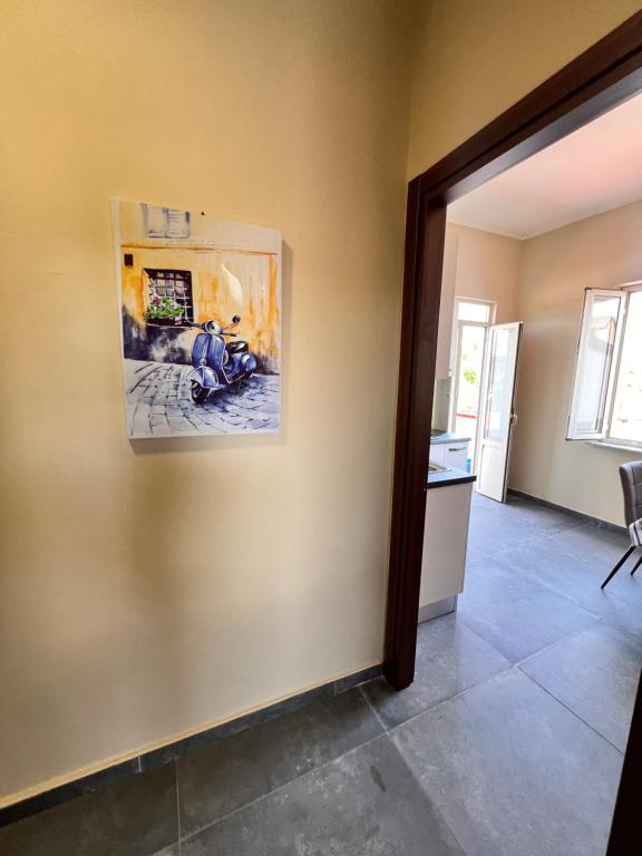Postel nebo postele na pokoji v ubytování Appartamenti Minturnae Relais