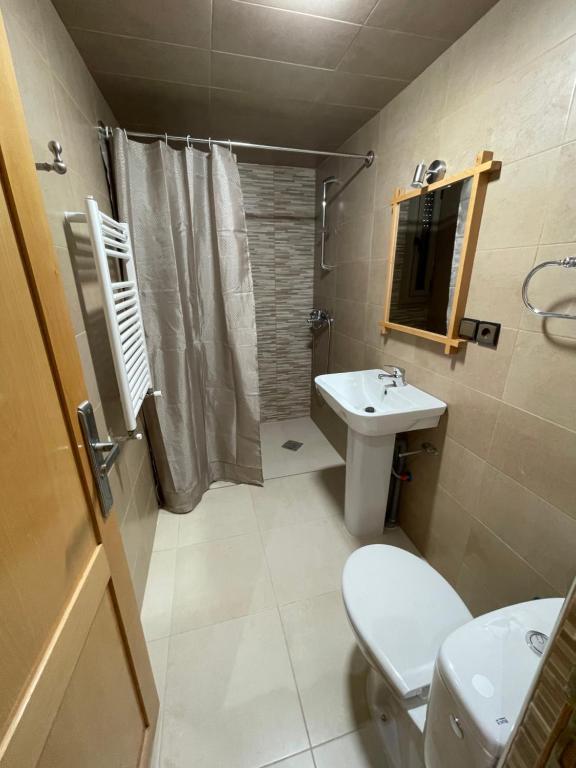 Koupelna v ubytování Jaddou Home