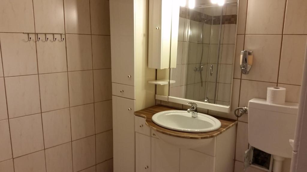 Koupelna v ubytování Urlaubsnest