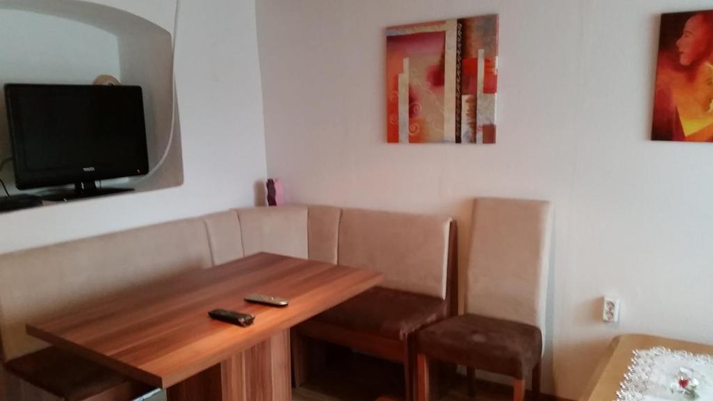 TV a/nebo společenská místnost v ubytování Urlaubsnest
