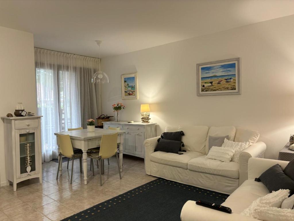 Posezení v ubytování La Marisetta