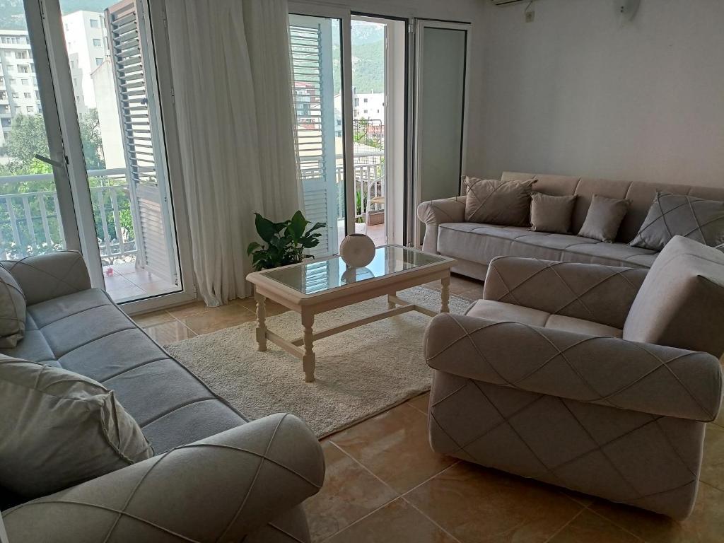 Posezení v ubytování Apartment deluxe Ina FREE PARKING