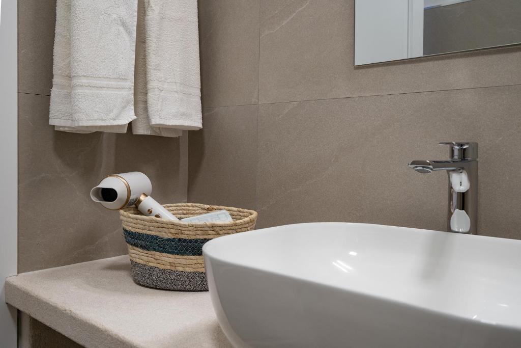 Koupelna v ubytování Su Mari Rooms