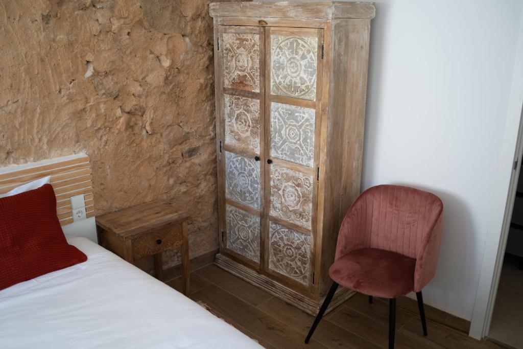 Postel nebo postele na pokoji v ubytování Hotel Boutique - Estancia dos Olivos