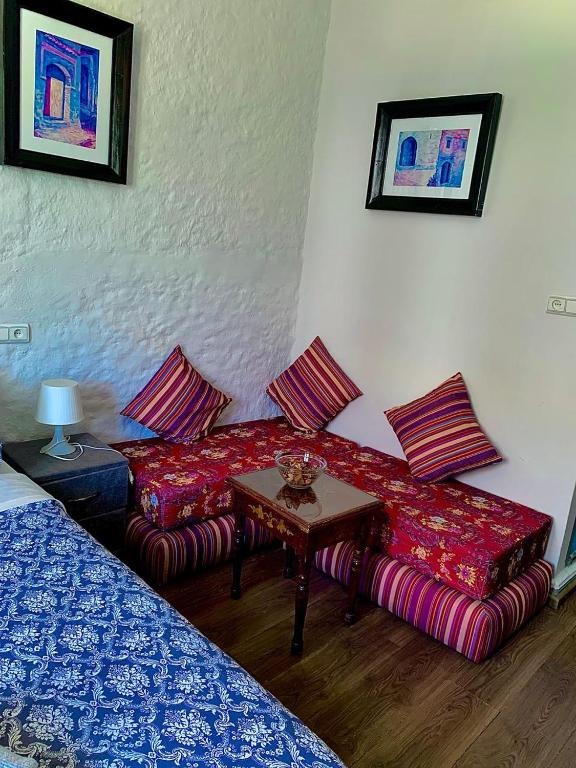 Posezení v ubytování hôtel dar nokhba