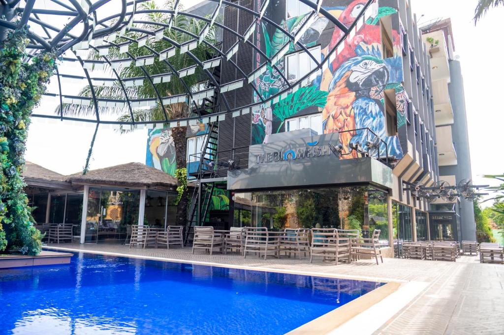 Bazén v ubytování Vertigo Hotel nebo v jeho okolí