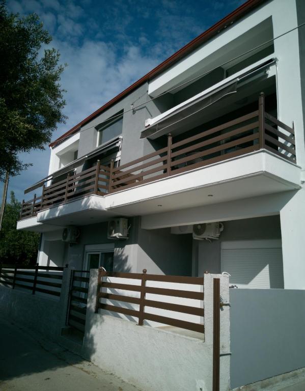 Balkón nebo terasa v ubytování IRINI'S HOUSE
