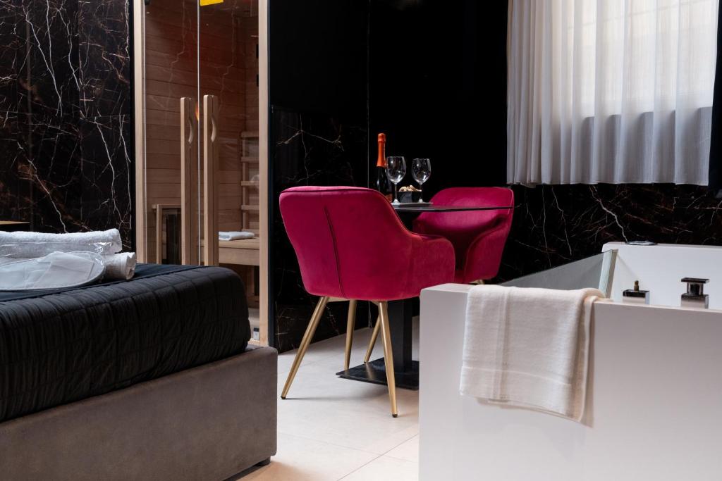 Posedenie v ubytovaní Nuar suite&spa