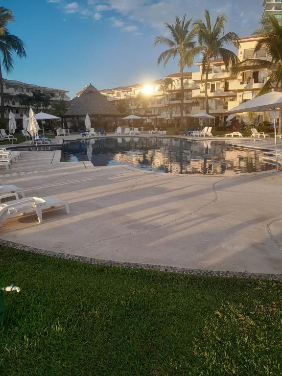 Apartamento familiar frente al mar Ixtapa Iguana - Appartement 2 Chambres Avec Balcon Et Vue Sur Mer