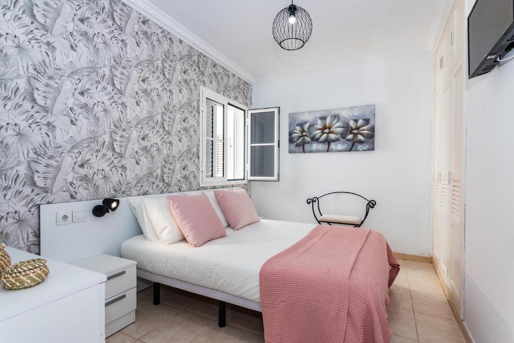 Postel nebo postele na pokoji v ubytování Casa Fayna