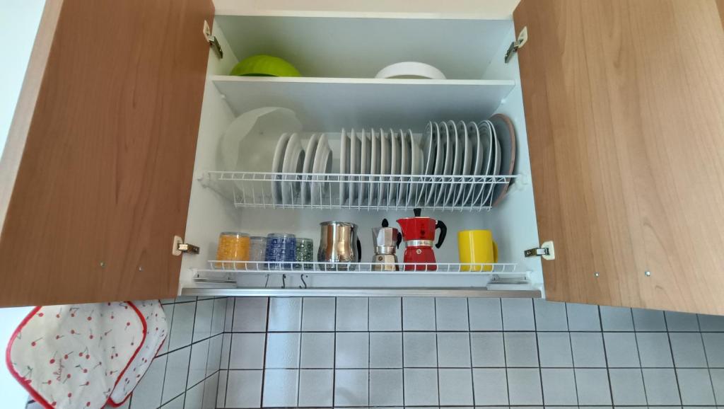 Kuchyň nebo kuchyňský kout v ubytování Il Fiordaliso