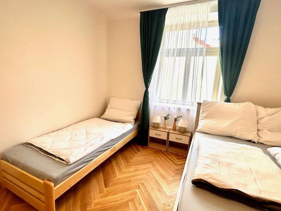 Voodi või voodid majutusasutuse NewAPT next to Wenceslas Square toas