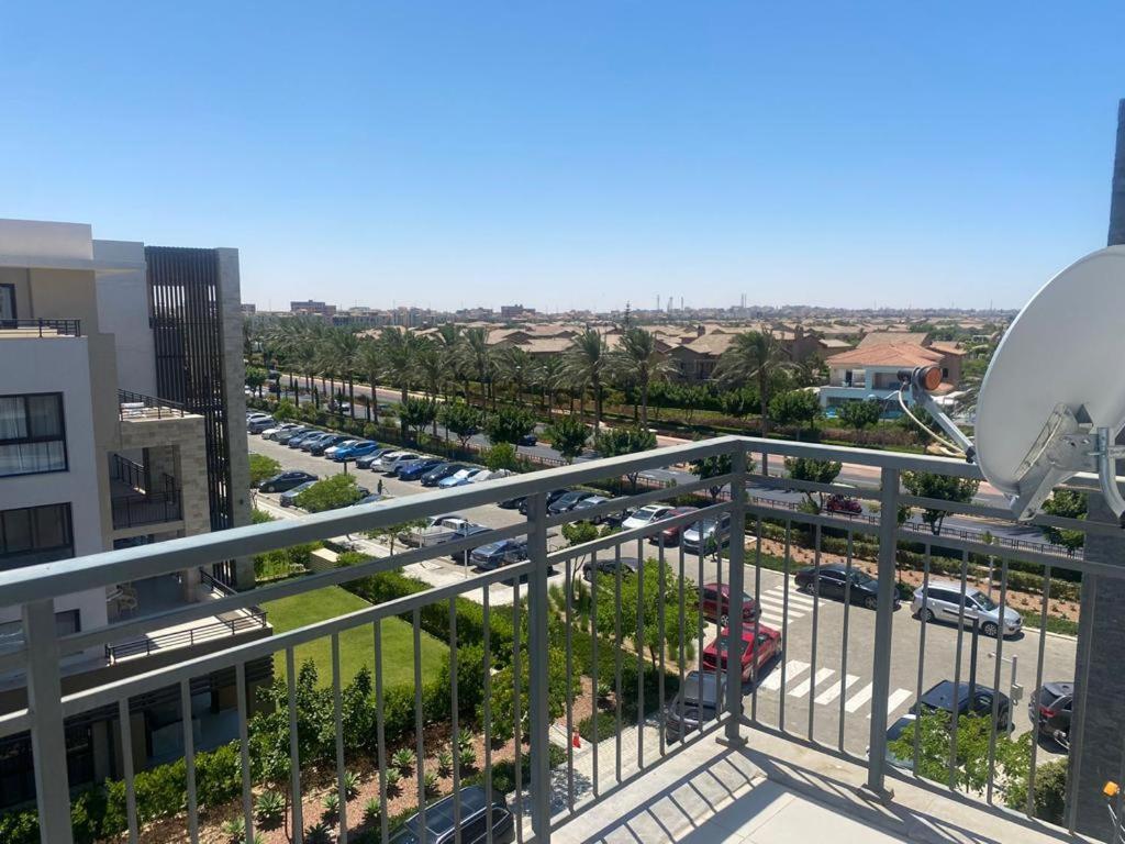 Balkón nebo terasa v ubytování Marassi hotel Apartment