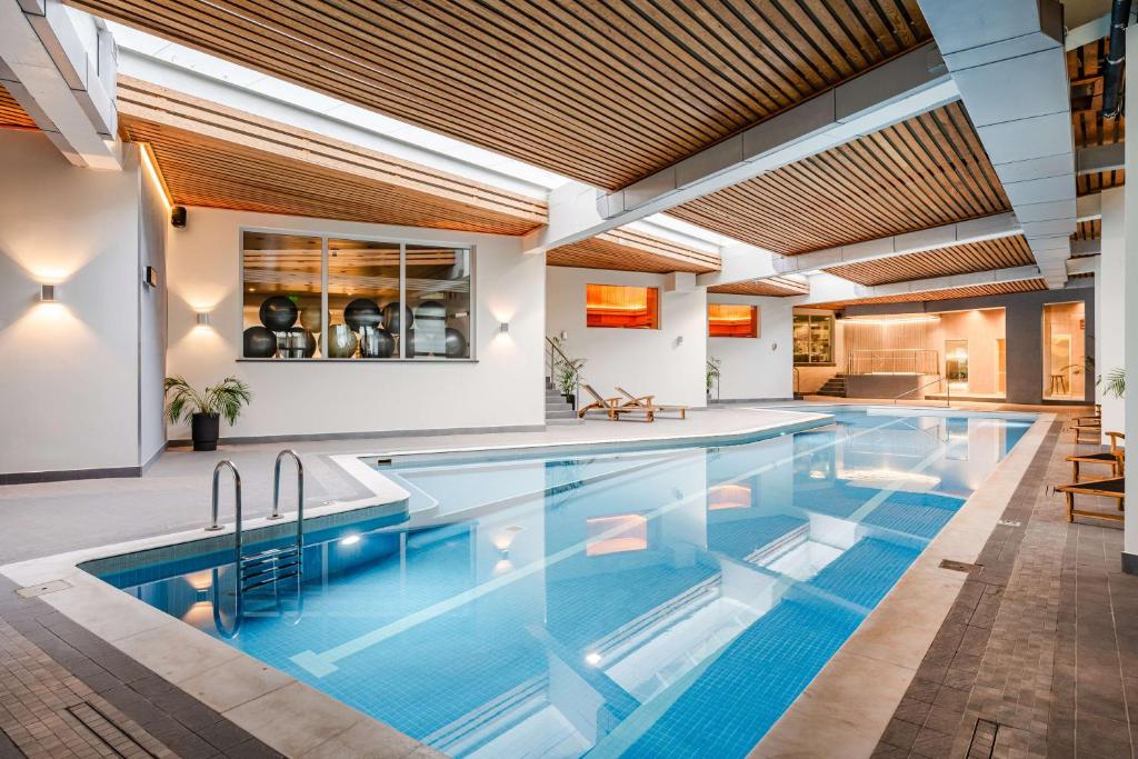 Piscina di Radisson Blu Hotel & Spa, Daugava Riga o nelle vicinanze