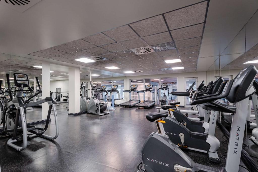 Palestra o centro fitness di Radisson Blu Hotel & Spa, Daugava Riga