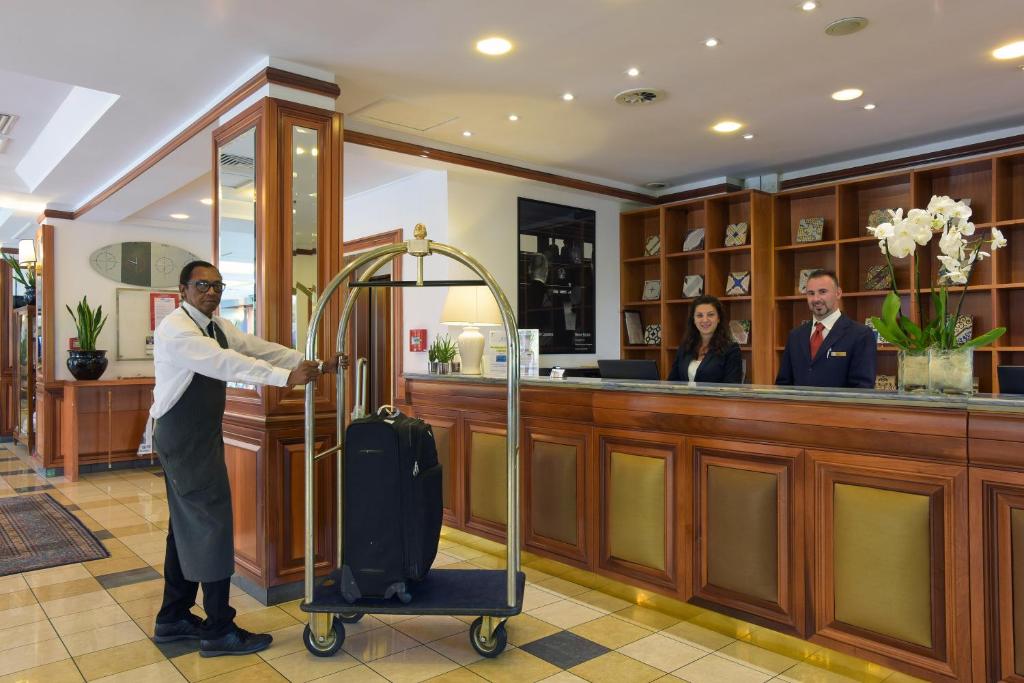 Hosté ubytování Grand Hotel Tiberio