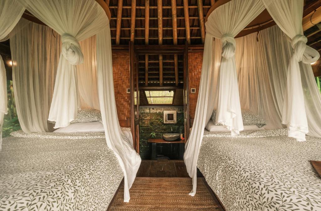 Sarinbuana Eco Lodge - Budget Tweepersoonskamer Met 2 Aparte Bedden