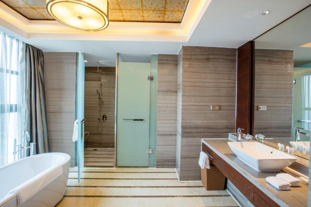 Koupelna v ubytování Crowne Plaza Hefei by IHG