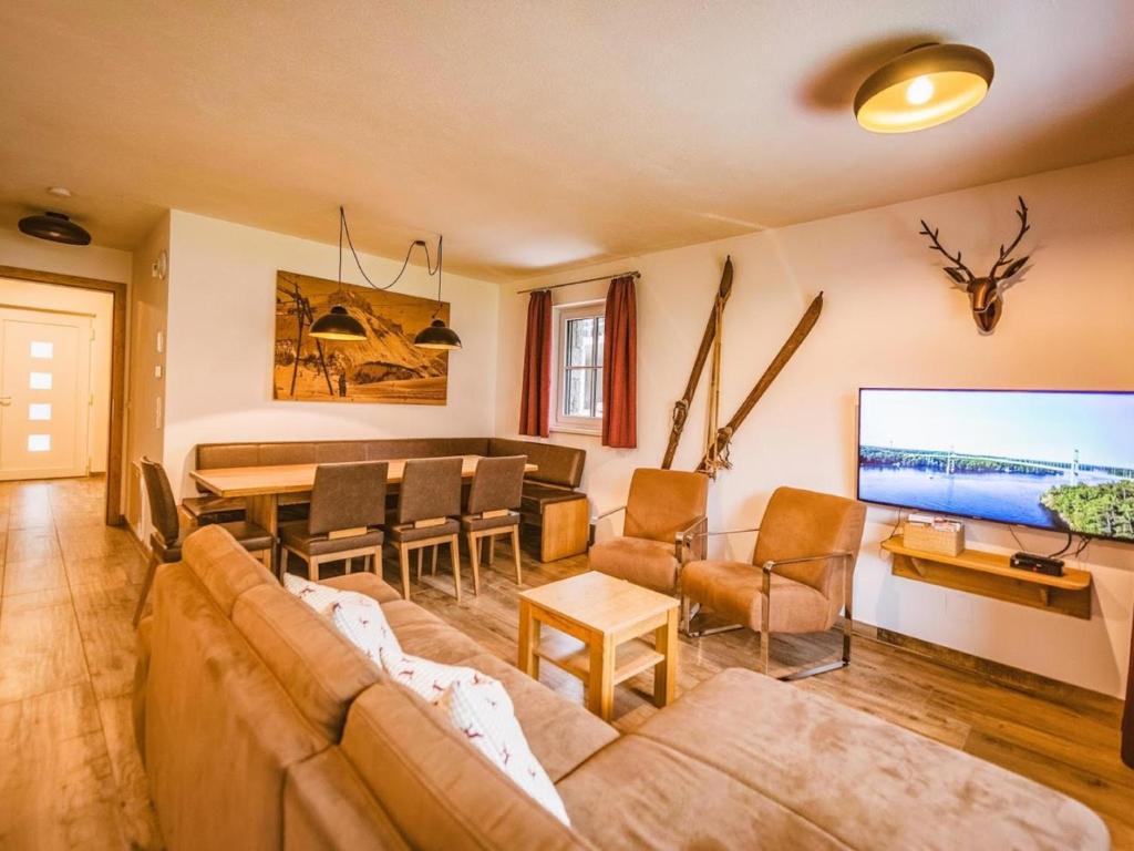 A television and/or entertainment centre at Lodge Elise