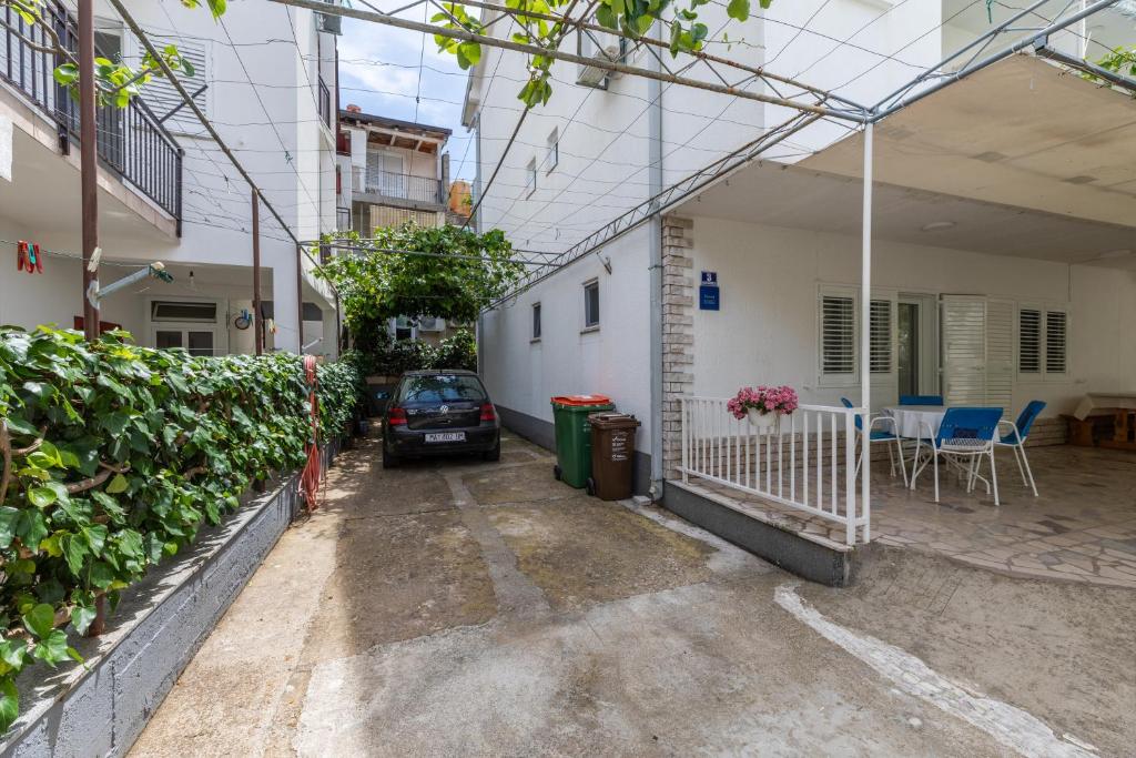 Budova, kde se apartmán nachází