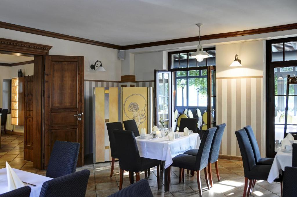 Restaurace v ubytování Elbterrasse Wachwitz