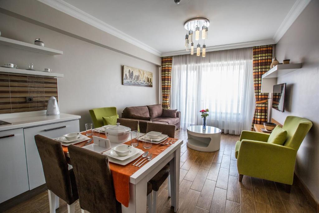 Posezení v ubytování Hattusa Vacation Thermal Club Erzin