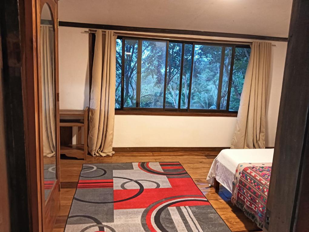 Letto o letti in una camera di House On the Hill Overlooking