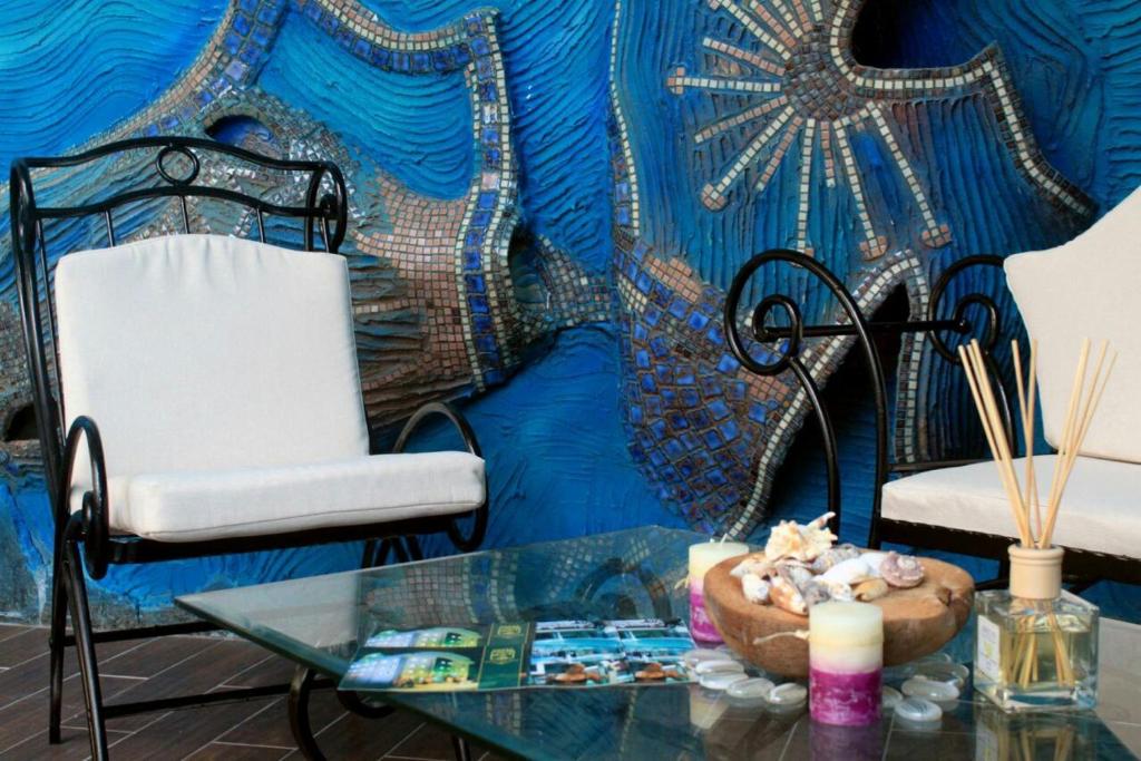 Posezení v ubytování Hotel Princi i Arberit