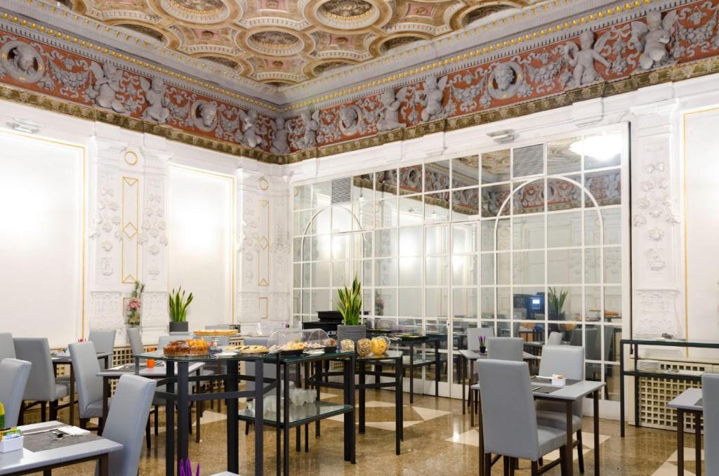 Posezení v ubytování Hotel Traiano