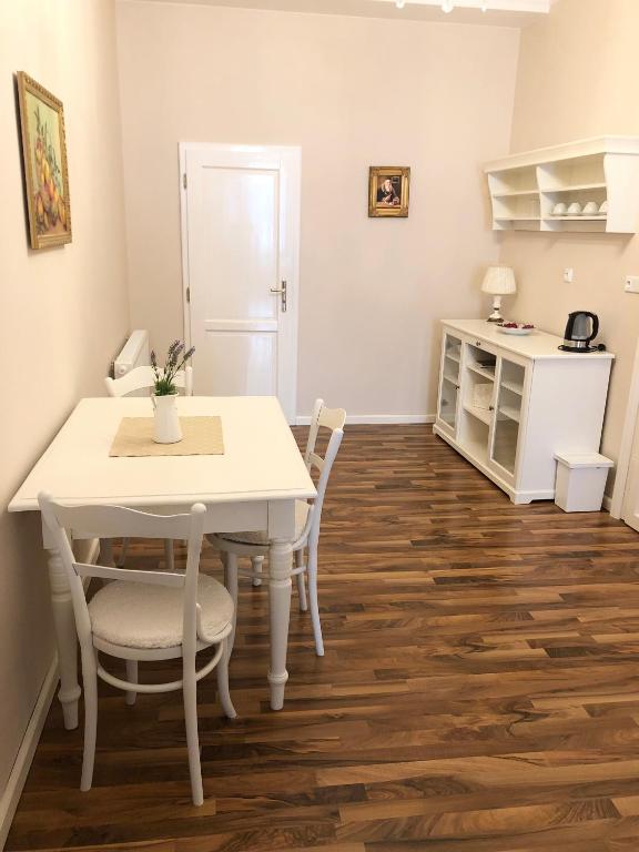 Kuchyň nebo kuchyňský kout v ubytování Penzion Florián Telč